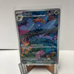 Gloom 198/197 Holo Illustration Rare Obsidian Flames Pokemon Card TCG NM - Image 1