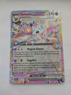 Sylveon EX 86 Double Rare Card Surging Sparks, Near Mint Condition - Image 1