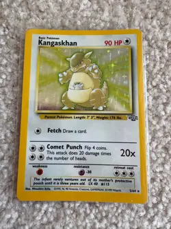 Kangaskhan Jungle Holo 5/64 - LP - Pokemon Trading Card Game - Image 1