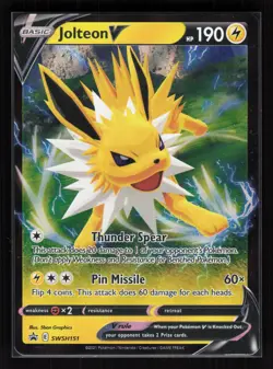 Jolteon V - Holo Promo Pokemon SWSH: Sword & Shield Promo Cards SWSH151 NM - Image 1