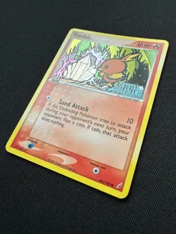 Torchic 66/100 EX Crystal Guardians Stamp Pokemon Card Reverse Holo Rare NM - Image 3