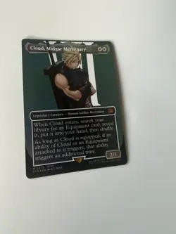 MTG Cloud, Midgar Mercenary (Borderless) Final Fantasy Foil M 375 - Image 2