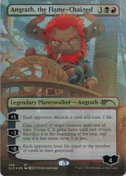 Angrath, the Flame-Chained - Foil - Secret Lair Li'l Walkers - 398 NM - Image 2