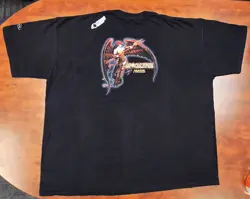 MTG Apocalypse Pre-Release Staff Shirt XXL Desolation Angel Used *CCGHouse* - Image 2