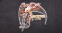 MTG Apocalypse Pre-Release Staff Shirt XXL Desolation Angel Used *CCGHouse* - Image 4