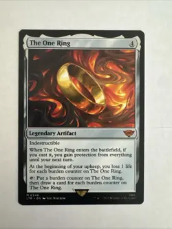 The One Ring - Magic The Gathering: The Lord of the Rings #246 LTR NM Regular - Image 1