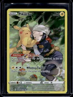 2022 Pokemon SWSH Lost Origin Pikachu Trainer Gallery #TG05/TG30 - Image 1