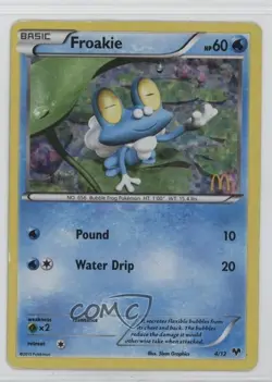 Froakie Pokemon McDonald's Collection 3 Happy Meal Promo #4 - Image 1