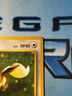 1997 JAPANESE POCKET MONSTERS POKEMON TEAM ROCKET SET EEVEE CARD NO. 133 - Image 3
