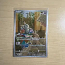 2024 Pokemon SVP EN-SV Black Star Promo Mimikyu Paldean Fates Etb 075 - Image 1