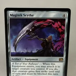 MTG Magitek Scythe Final Fantasy FIN Rare Magic Card 0562 NM - Image 3