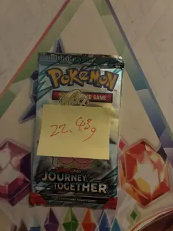 Heavy! Over 22.43 Gram Pokemon Journey Together Booster Pack Sealed - Image 2