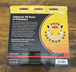 Pokemon TCG Pokemon Day 2026 Collection Box 30th Anniversary |BRAND NEW SEALED - Image 2