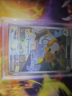 2023 Raichu #211 Pokemon Paldea Evolved Full Art PSA 9 - Image 3