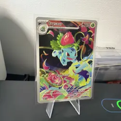 Ivysaur Illustration Rare 134/132 Near Mint Mega Evolution Pokemon TCG English - Image 4