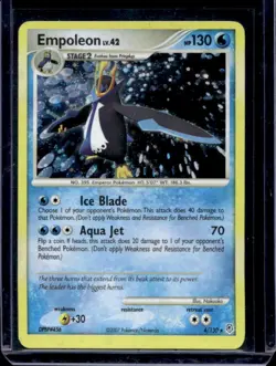 2007 Pokemon Diamond & Pearl Empoleon Holo #4/130 - Image 1