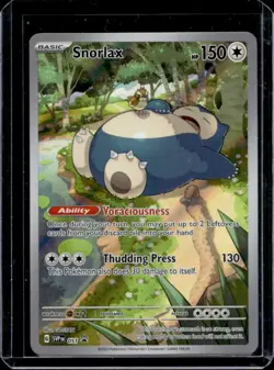 2023-25 Pokemon SV Black Star Promos Snorlax #051 - Image 1