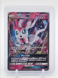 SYLVEON GX 2017 POKEMON GUARDIANS RISING SHINY VAULT RARE 92A/145 Q7119 - Image 1