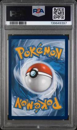 2025 POKEMON WHT EN-WHITE FLARE ILLUSTRATION RARE #140 TRUBBISH PSA 9 - Image 2