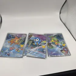 Pokemon TCG First Partner Illustration Collection Series 1 Gen 4 Sinnoh Starters - Image 1