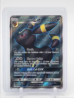 UMBREON GX 2017 POKEMON SUN & MOON ULTRA RARE 142/149 Q7119 - Image 1