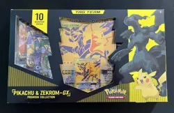 Pokemon Pikachu and Zekrom GX Tag Team Premium Collection - Gamestop Exclusive - Image 1