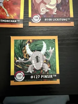 Vintage 1999 Pokemon Artbox Sticker Lot of 5 Pokemon - Image 2