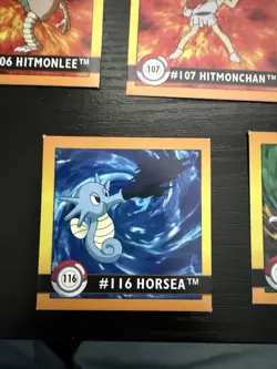 Vintage 1999 Pokemon Artbox Sticker Lot of 5 Pokemon - Image 3