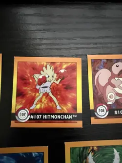 Vintage 1999 Pokemon Artbox Sticker Lot of 5 Pokemon - Image 5