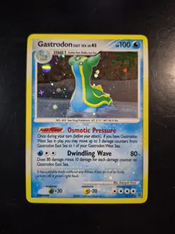 Gastrodon 8/132 Holo NM Secret Wonders Diamond Pearl Holo Bleed Pokemon - Image 1