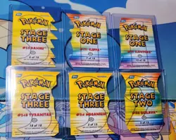 (6) 2001 Topps Pokemon Johto Series 3 Embossed Die-Cuts *SEE PICS*🔥RARE VINTAGE - Image 4