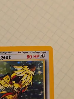 Pidgeot ⭐ 8/64 Holo Rare Jungle 1999 Pokemon MP - Image 4
