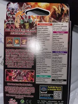 Yu-Gi-Oh! TCG: The Crimson King 1st Edition Structure Deck New Sealed 50 Cards - Image 2