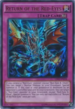 Return of the Red-Eyes - LDK2-ENJ34 - Ultra Rare - Unlimited Edition - Near Mint - Image 1
