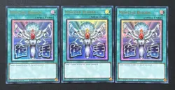 2026 YUGIOH RARITY RA05 1ST ED ULTRA RARE MONSTER REBORN X3 NM - Image 1