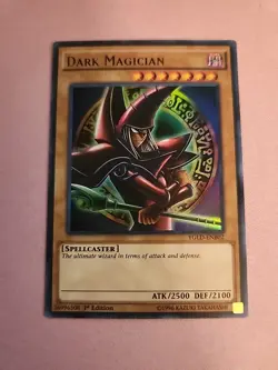Yugioh Dark Magician YGLD-ENB02 (Ultra Rare) 1st Edition N/M - Image 1