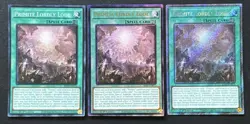 2026 YUGIOH RARITY RA05 COLLECTOR / ULTI / PLATI RARE PRIMITE LORDLY LODE X3 NM - Image 1