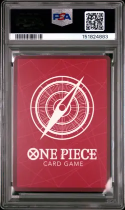 2024 ONE PIECE SHANKS ALTERNATE ART OP09-EMPERORS IN THE NEW WORLD #001 PSA 10 - Image 2