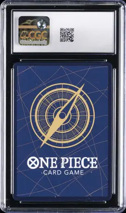 2022 ONE PIECE PARAMOUNT WAR JAPANESE SUPER RARE ALT ART NAMI CGC 10 GEM MINT - Image 2