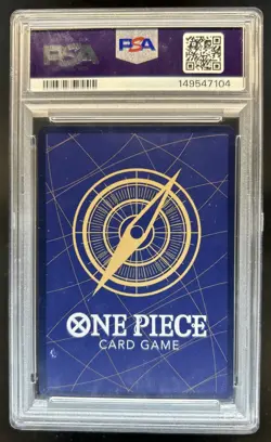 2022 One Piece Paramount War Uta Secret Rare Alt Art #OP02-120 PSA 10 GEM MINT - Image 2