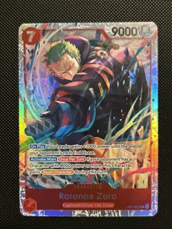 Roronoa Zoro EB04-007 SR Foil Adventure On Kami’s Island English One Piece TCG M - Image 1