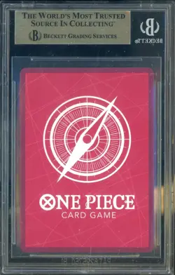 2025 One Piece A Fist Of Divine Speed Monkey D. Luffy Alt Art BGS 10 PRISTINE - Image 2