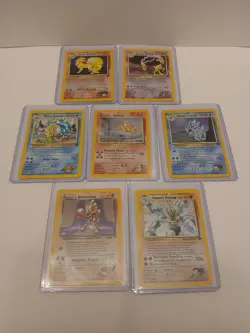 Pokemon HOLO lot 7 Card Pokemon TCG Collection Gym Heroes / Gym Challenge NM+ LP - Image 1