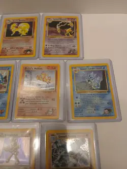Pokemon HOLO lot 7 Card Pokemon TCG Collection Gym Heroes / Gym Challenge NM+ LP - Image 3