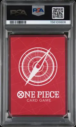 2022 ONE PIECE STARTER DECK ST01-STRAW HAT CREW #001 MONKEY D. LUFFY PSA 10 - Image 2
