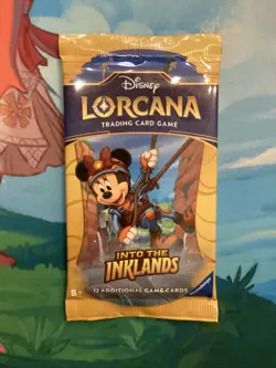 Disney Lorcana - Into The Inklands - Brand New Sealed Booster Pack - Image 3