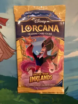 Disney Lorcana - Into The Inklands - Brand New Sealed Booster Pack - Image 4