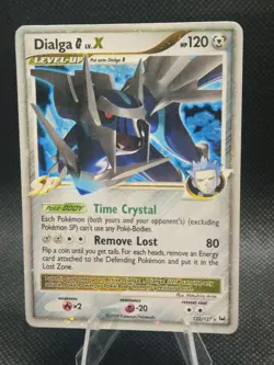 Pokemon Diagla LV.X Ultra Rare Card 122/127 Platinum Base Set - Image 3