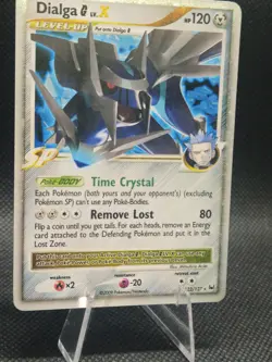 Pokemon Diagla LV.X Ultra Rare Card 122/127 Platinum Base Set - Image 4