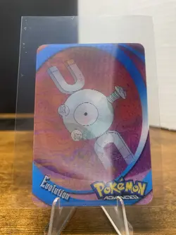2004 Pokemon Action Card Magnemite Magneton Lenticular - Image 2